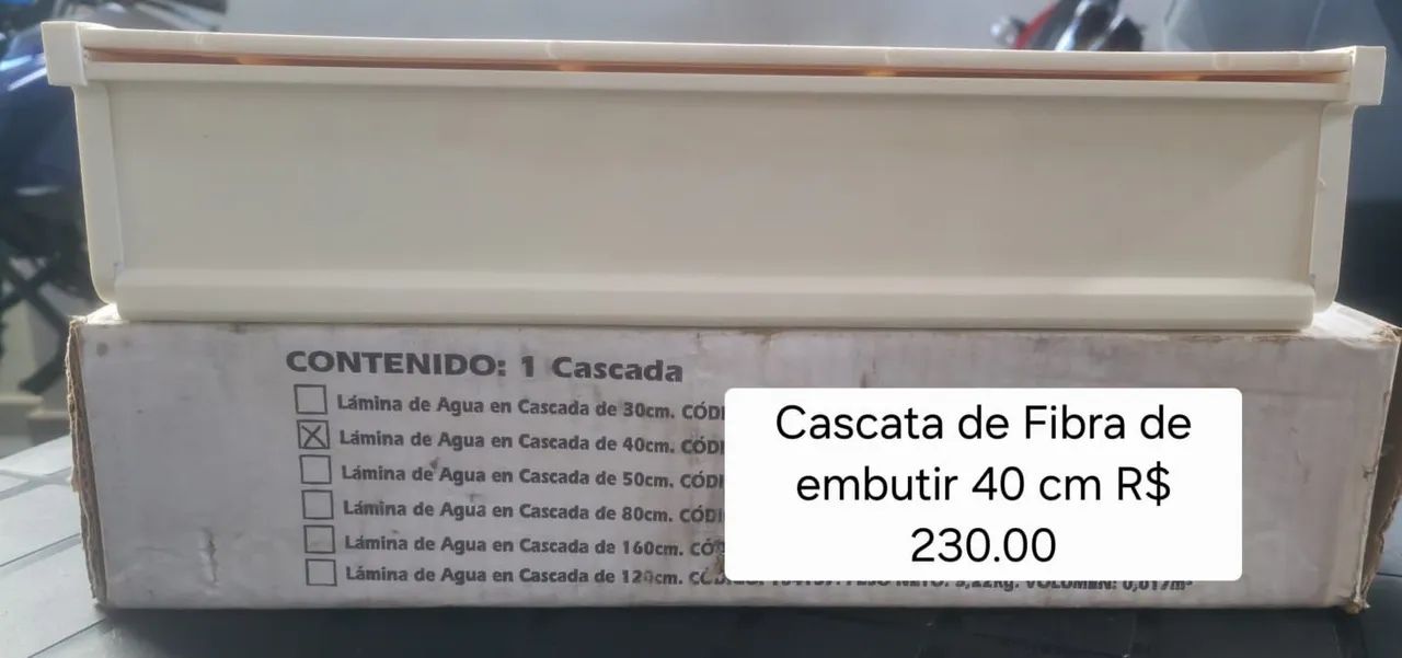 Cascata de Embutir 40cm 