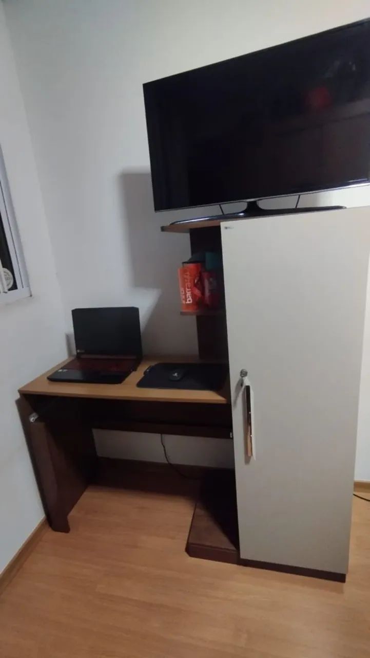 Mesa com armário para estudos/trabalho - Foto 2
