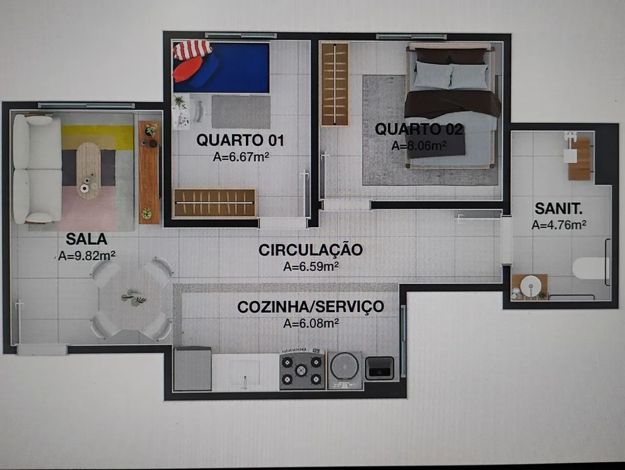 Vendo ou passo apartamento