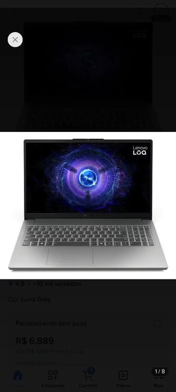 Notebook loq lenono essencial