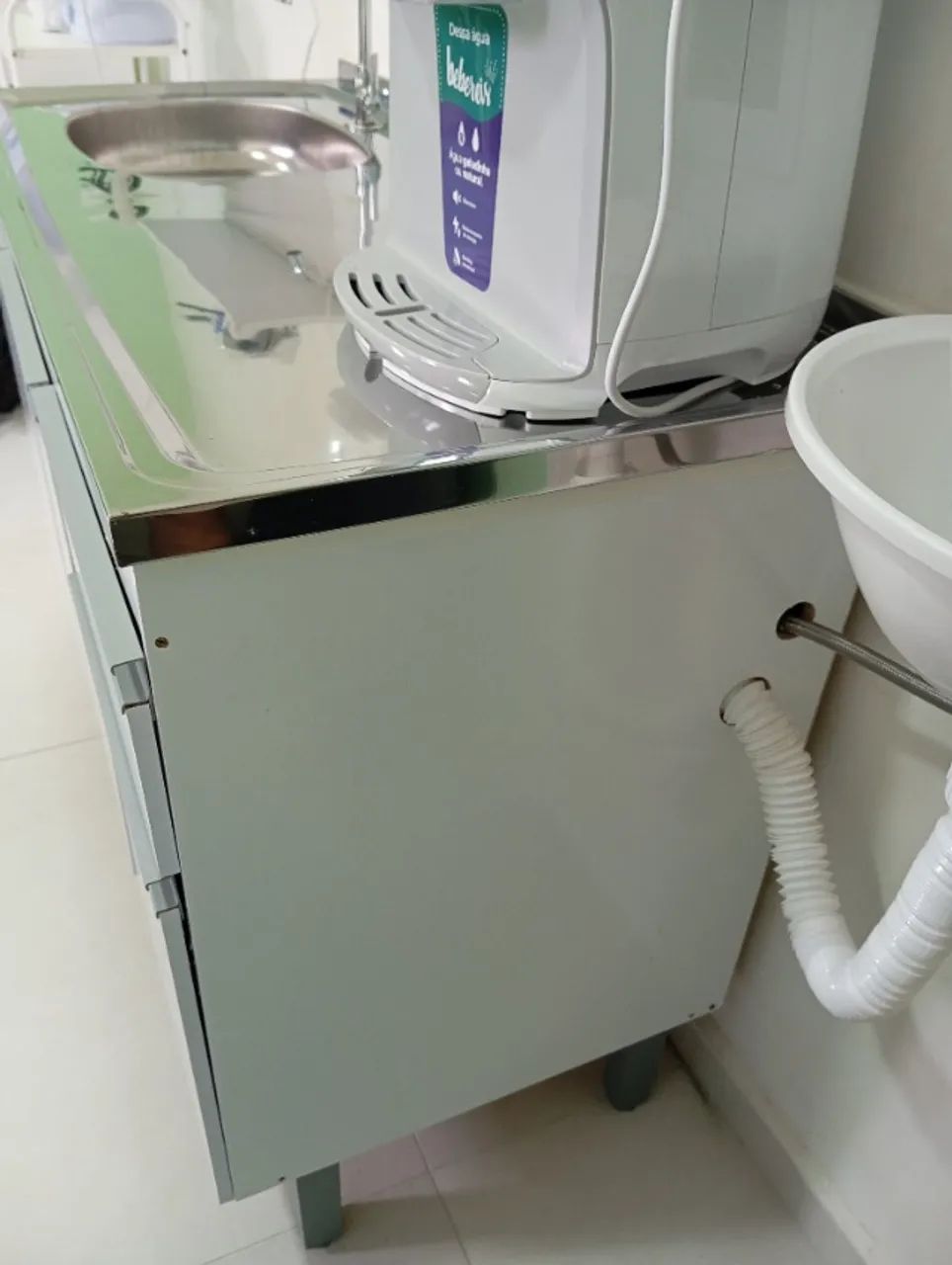 Balcão com tampo inox  - Foto 2