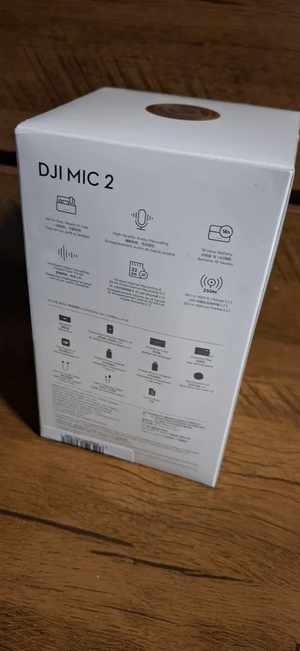 Microfone DJI Mic 2 (2 TX Microfone + 1 RX Receptor + 1 Case de carregamento)  - Foto 5