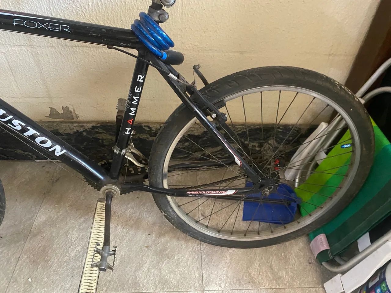 Bicicleta Houston Foxer Aro 26 usada - R$ 300 - Foto 2