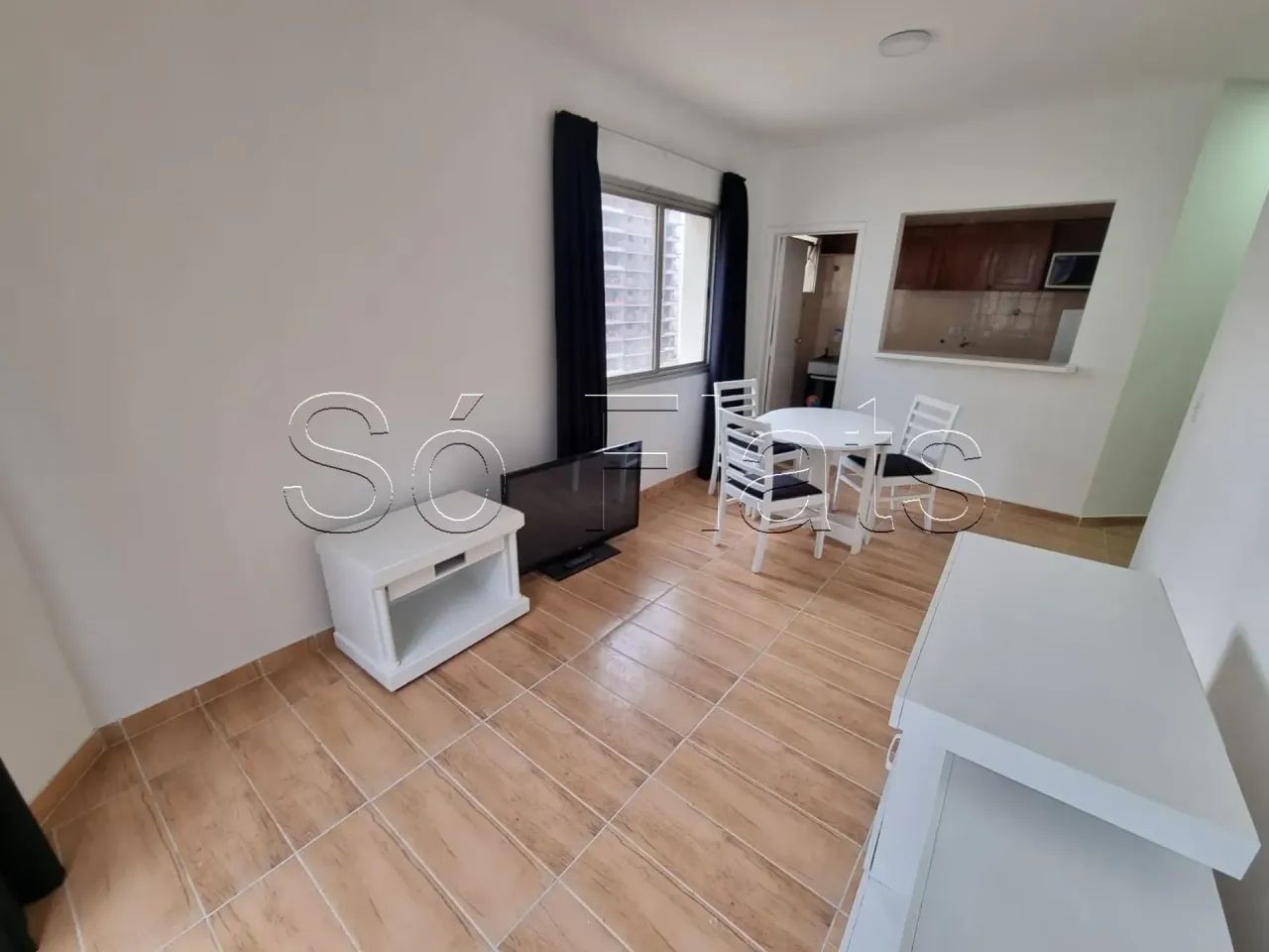 Flat Ambassador, mobiliado e disponível para venda com 41m², 01 dorm e 01 vaga - Foto 4