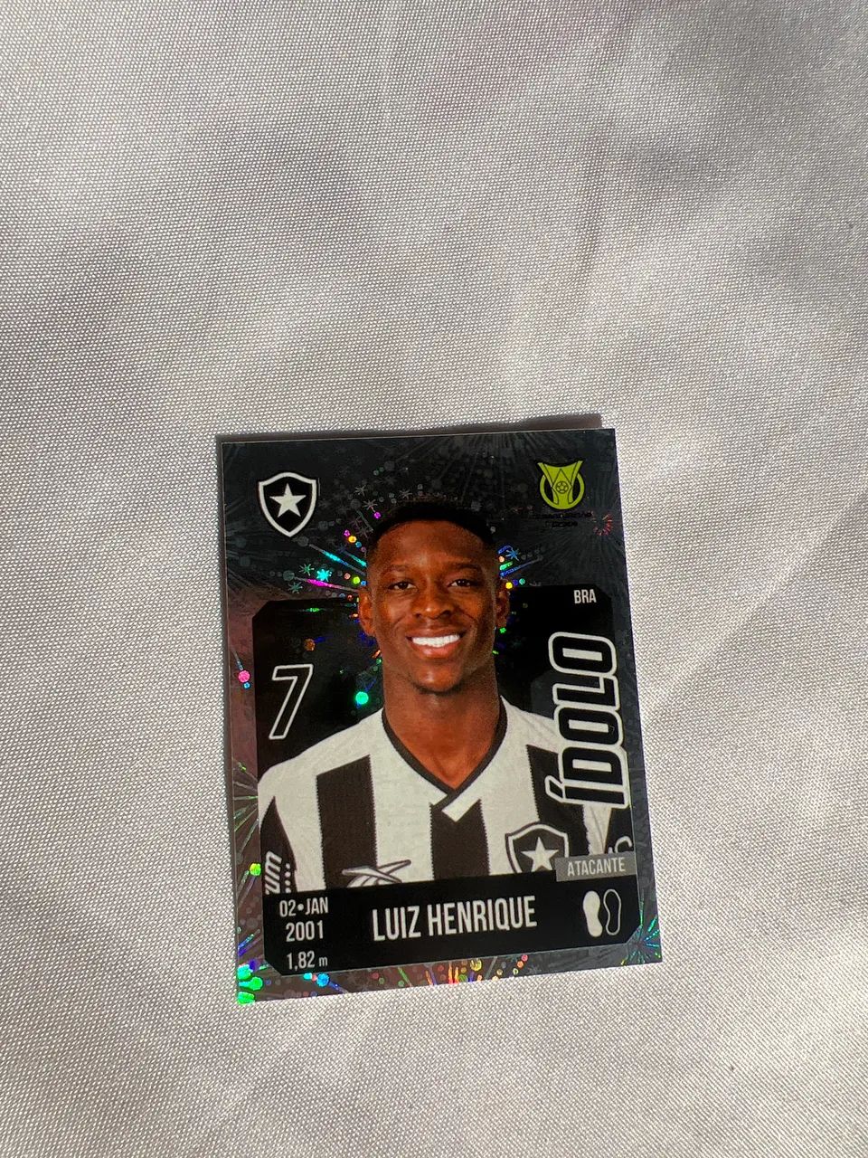 Figurinha extra ídolo Luiz Henrique 2024 - Foto 3