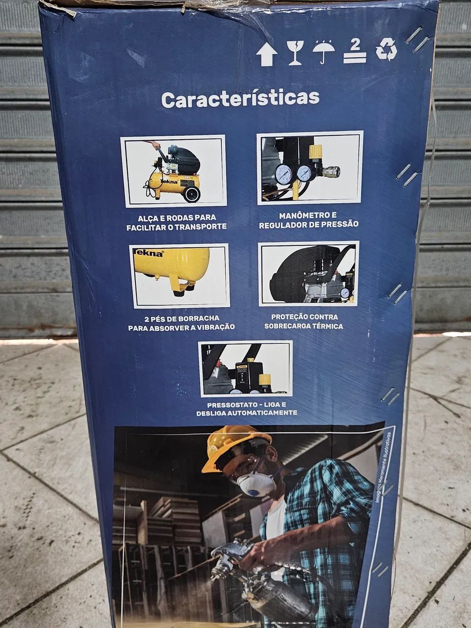 Compressor tekna cp8525 127v - Foto 2