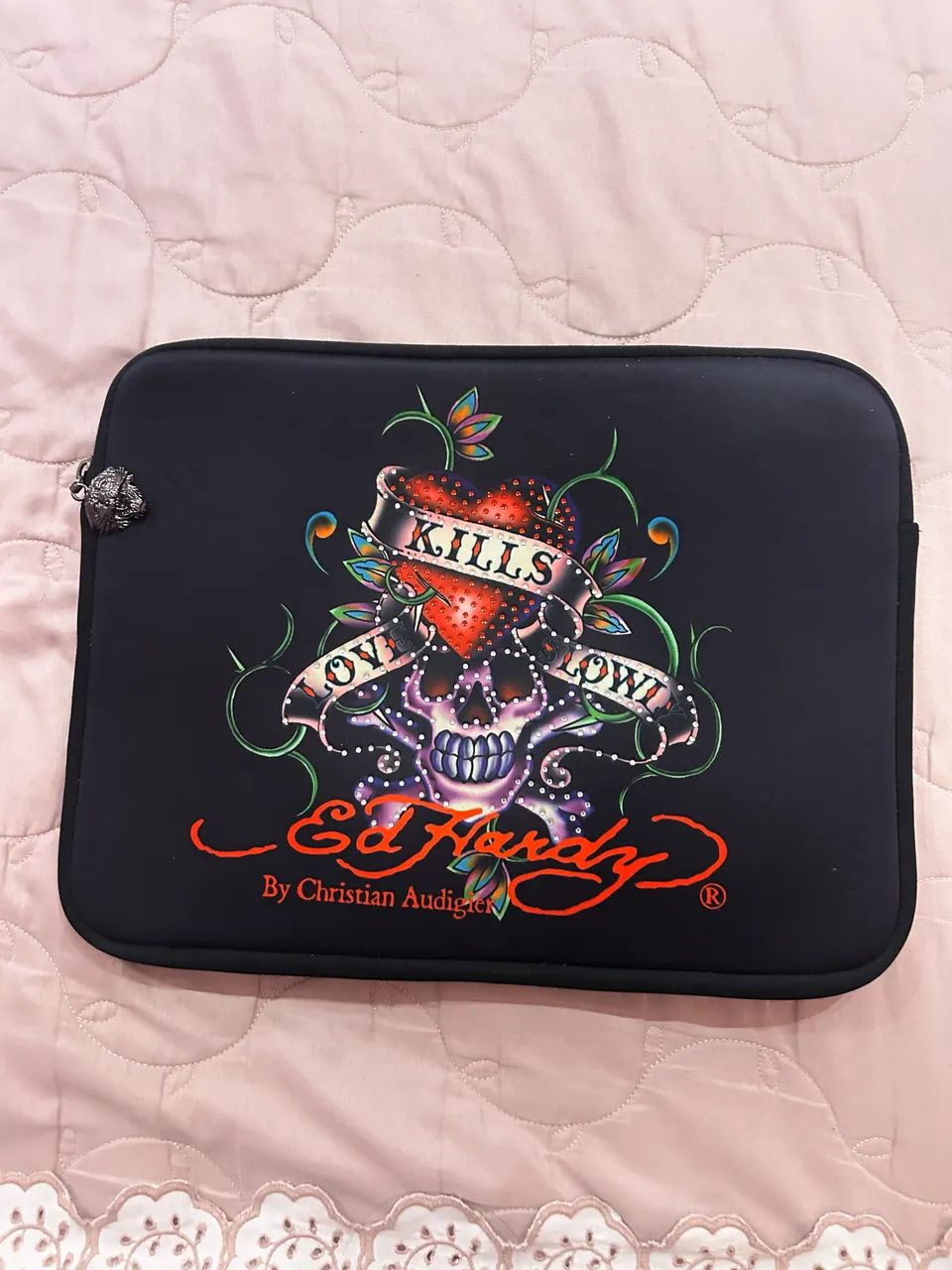 ed hardy guarda teclado/porta notebook pequeno