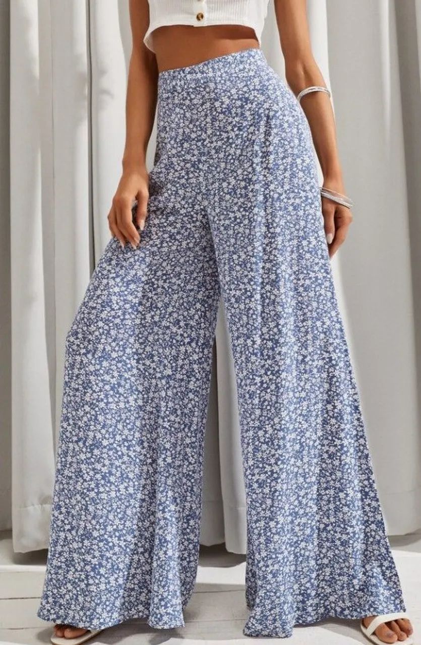 Calça feminina pantalona boho - Foto 2
