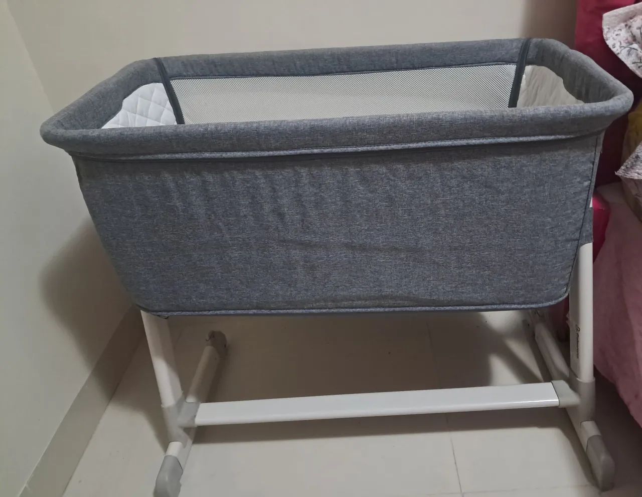 Berço portatil aclopado cama galzerano - Foto 2