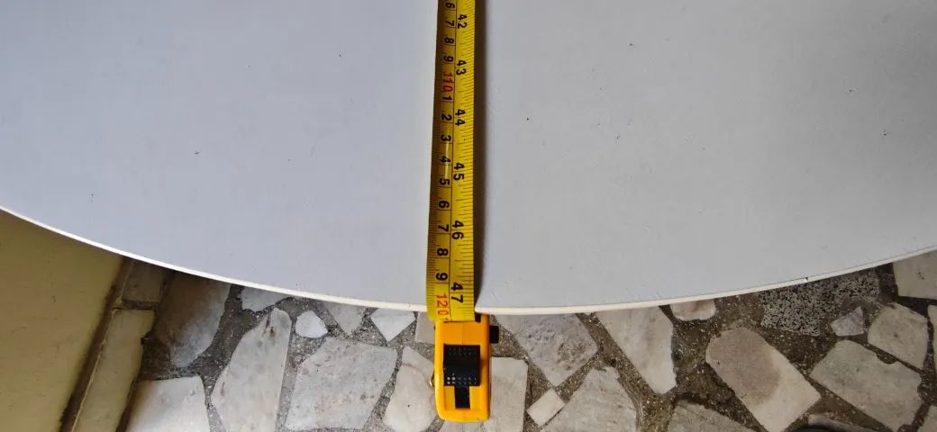 Mesa escritório redonda 1,20m - Foto 2