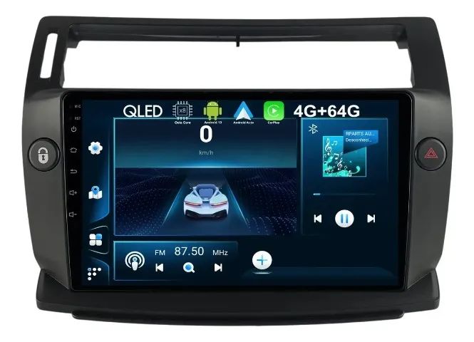 Central Multimidia Android C4 Pallas C4 Hatch 9 Polegadas 4GB/64GB Carplay sem fios!  - Foto 3