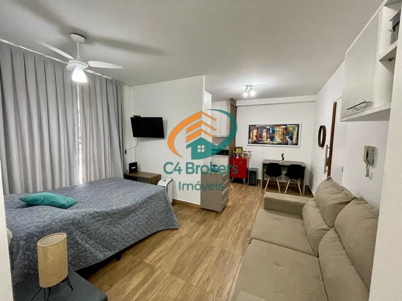 Studio em Vila Augusta - Guarulhos, SP - Foto 2