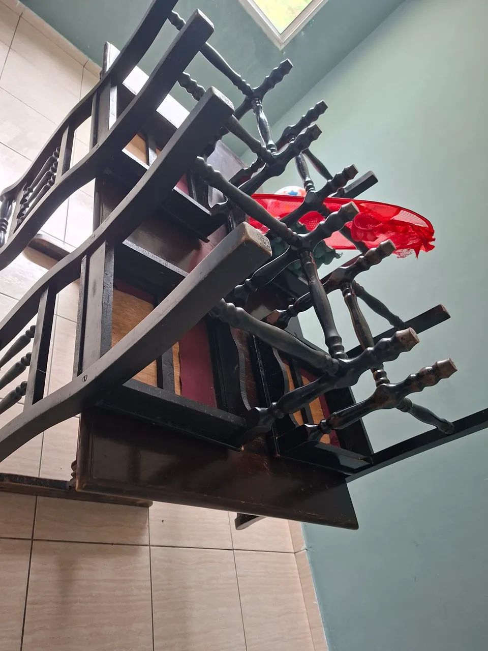 Mesa de madeira maciça  - Foto 3
