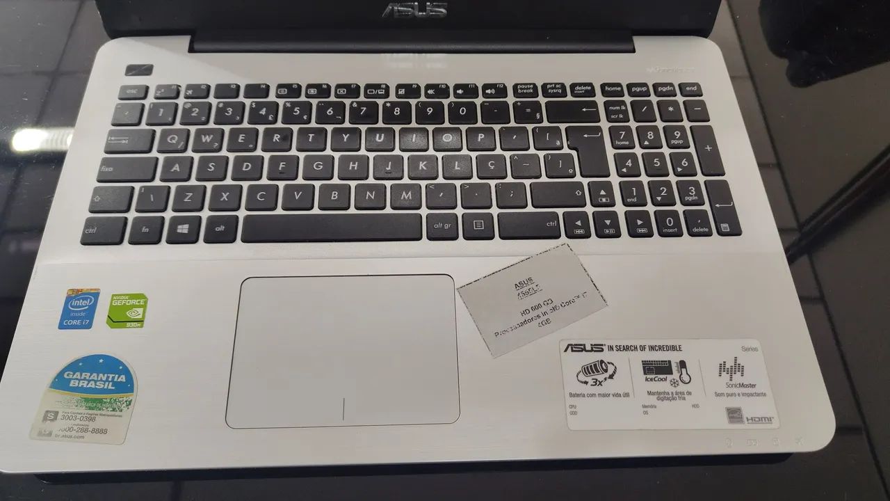 Notebook Asus X555l para retirada de peças - Foto 4
