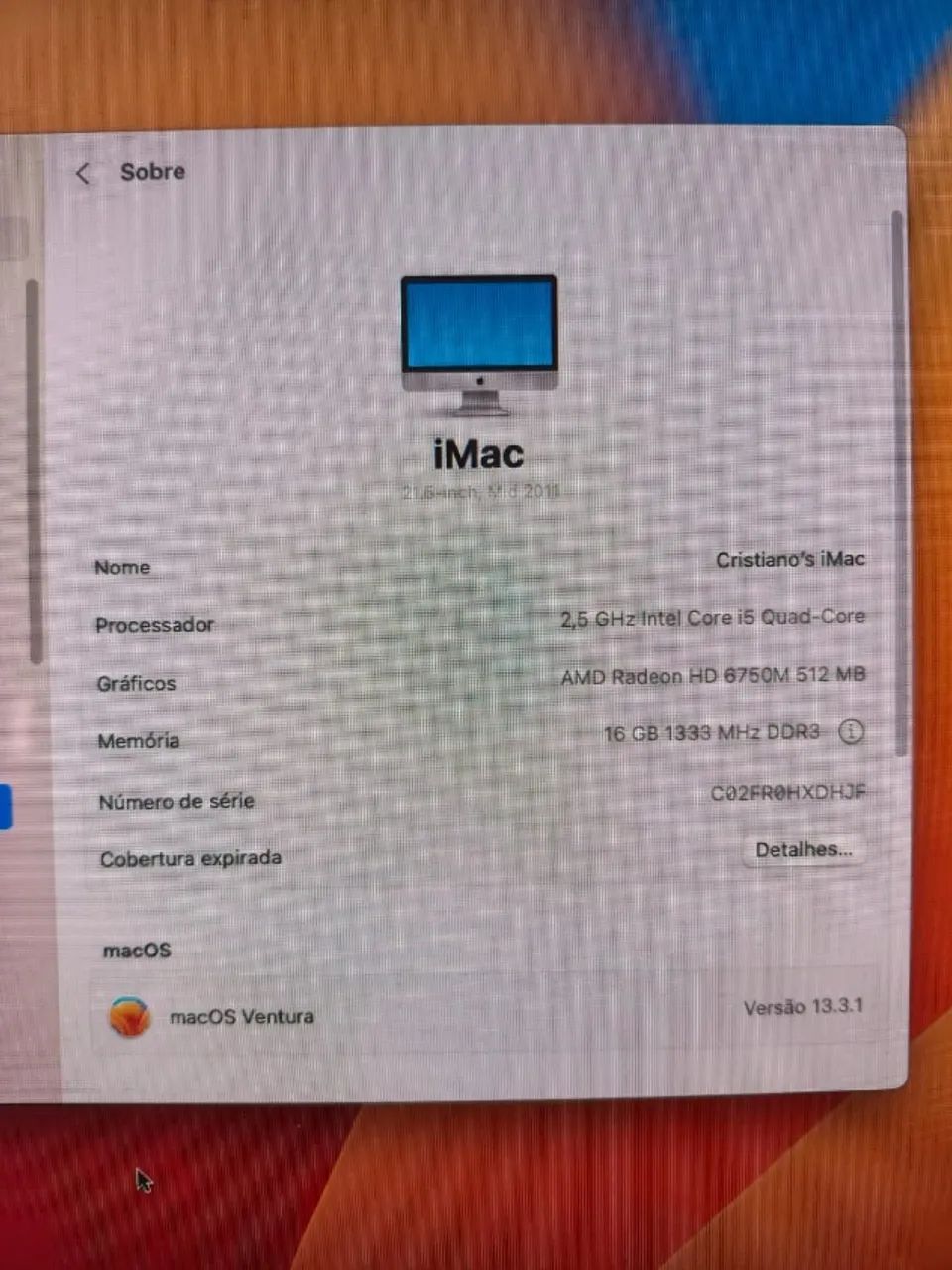 IMac I5 - 2011 - Foto 2