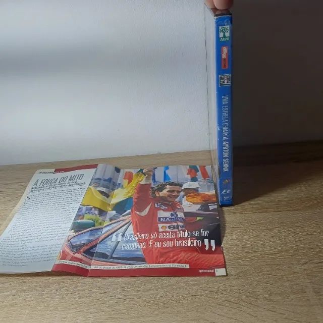 DVD Uma Estrela Chamada Ayrton Senna - Foto 3