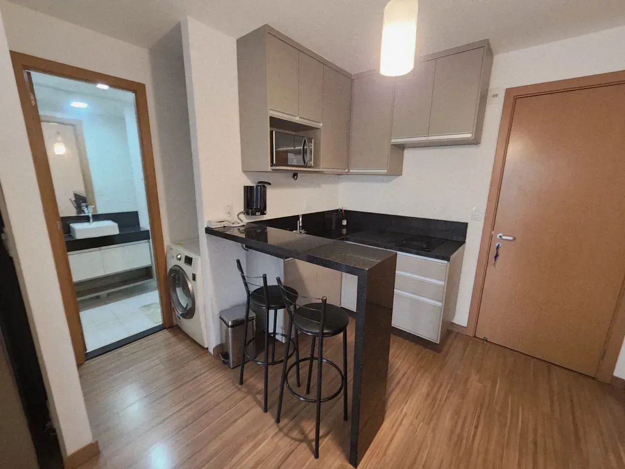 Via Alameda: Studio Mobiliado e Impecável  Pronto para Morar! - Foto 3