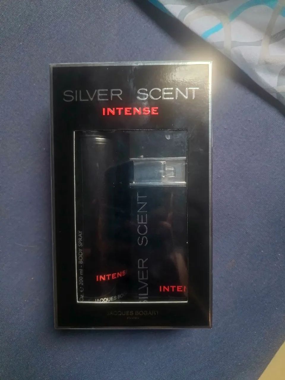 Kit Perfume Silver Scent Intense + Body Spray - Jacques Bogart 