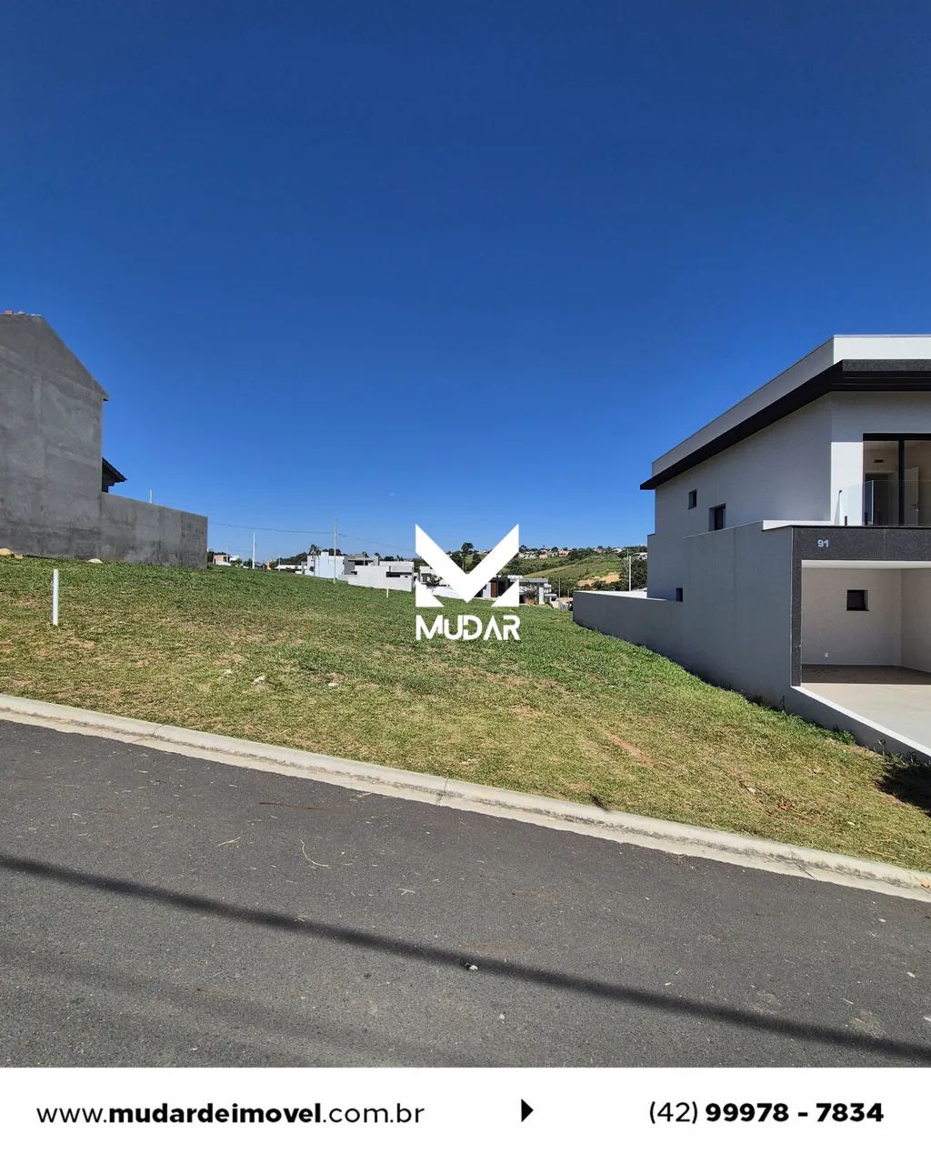 Terreno com 308 m2 no Condomínio Blumengarten