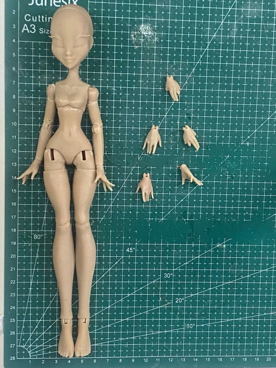 Boneca Winx Flora Base BJD - Foto 5