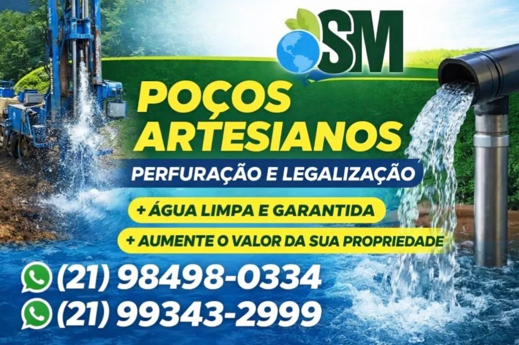 Poços artesianos 