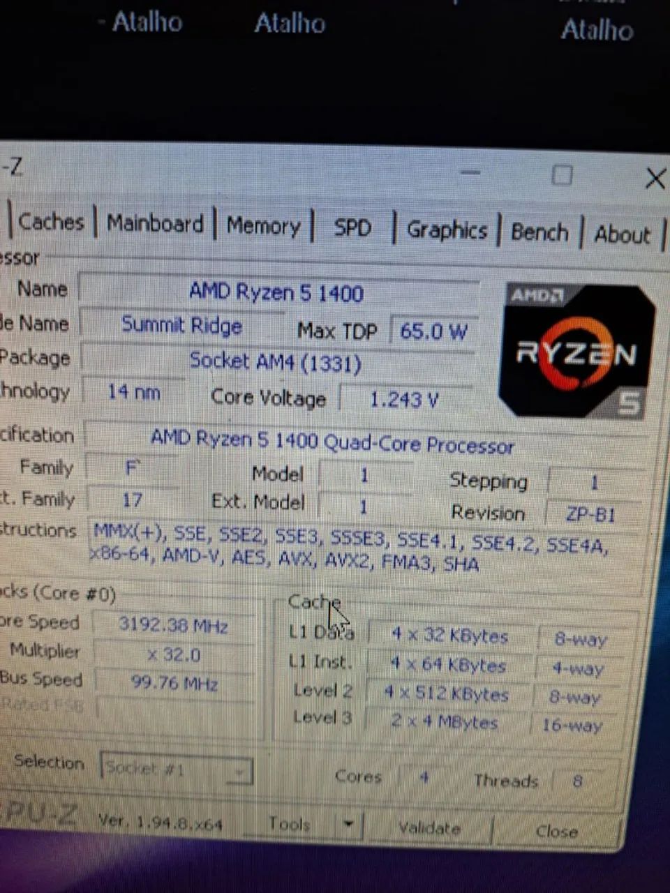 Am4 CPU lote