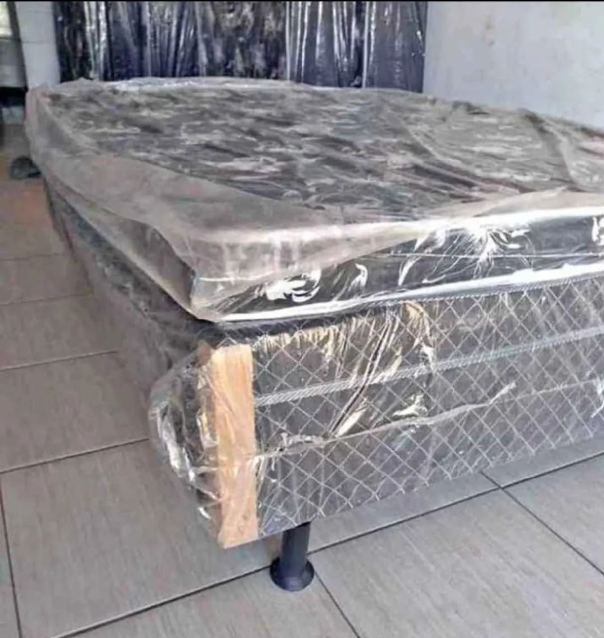 Cama box solteiro D20 + colchão solteiro D20 10cn