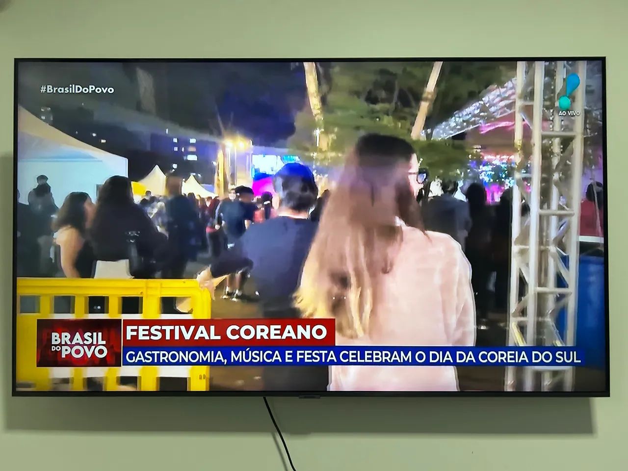 Smart TV Samsung 55 Polegadas - Foto 4