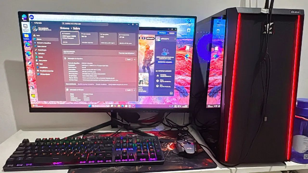 PC GAMER CADEIRA GAMER