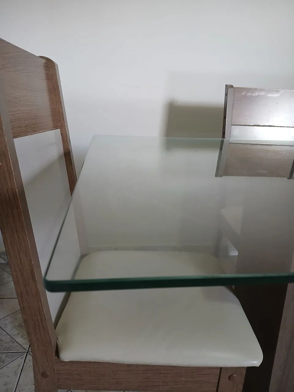 Vidro de mesa de 6 lugares