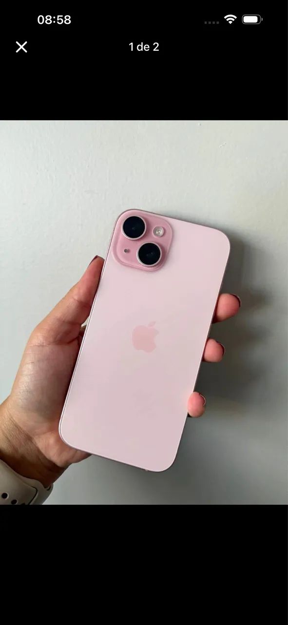 VENDO IPHONE 15 PLUS ROSA 128GB