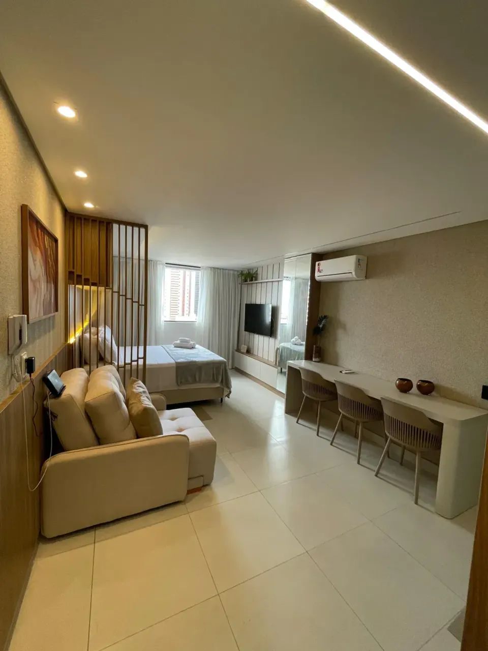 Alugo flat no Manaira mobiliado