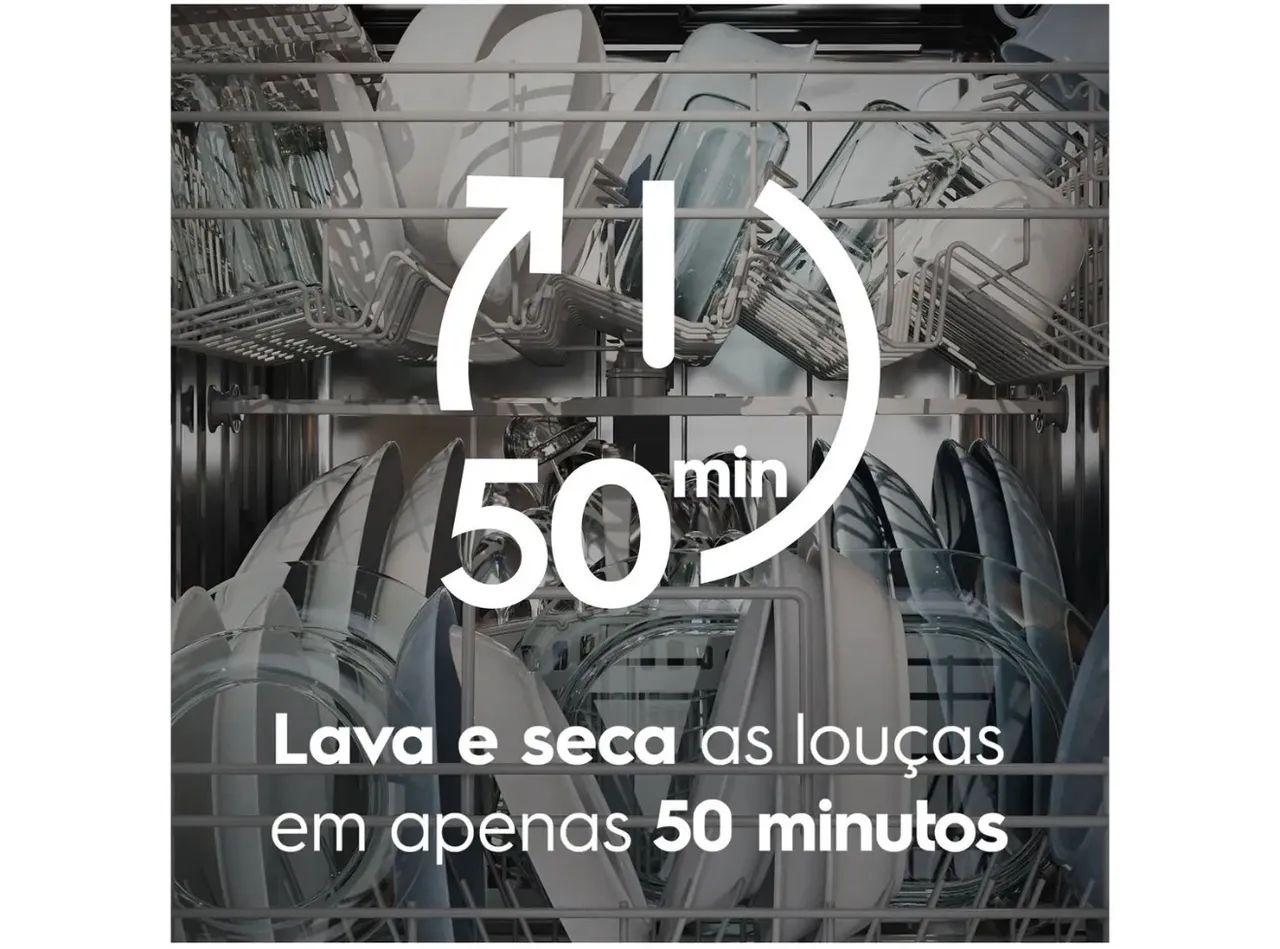Lava Louças Electrolux 14 Serviços Inox Nova com Nota!!! - Foto 5