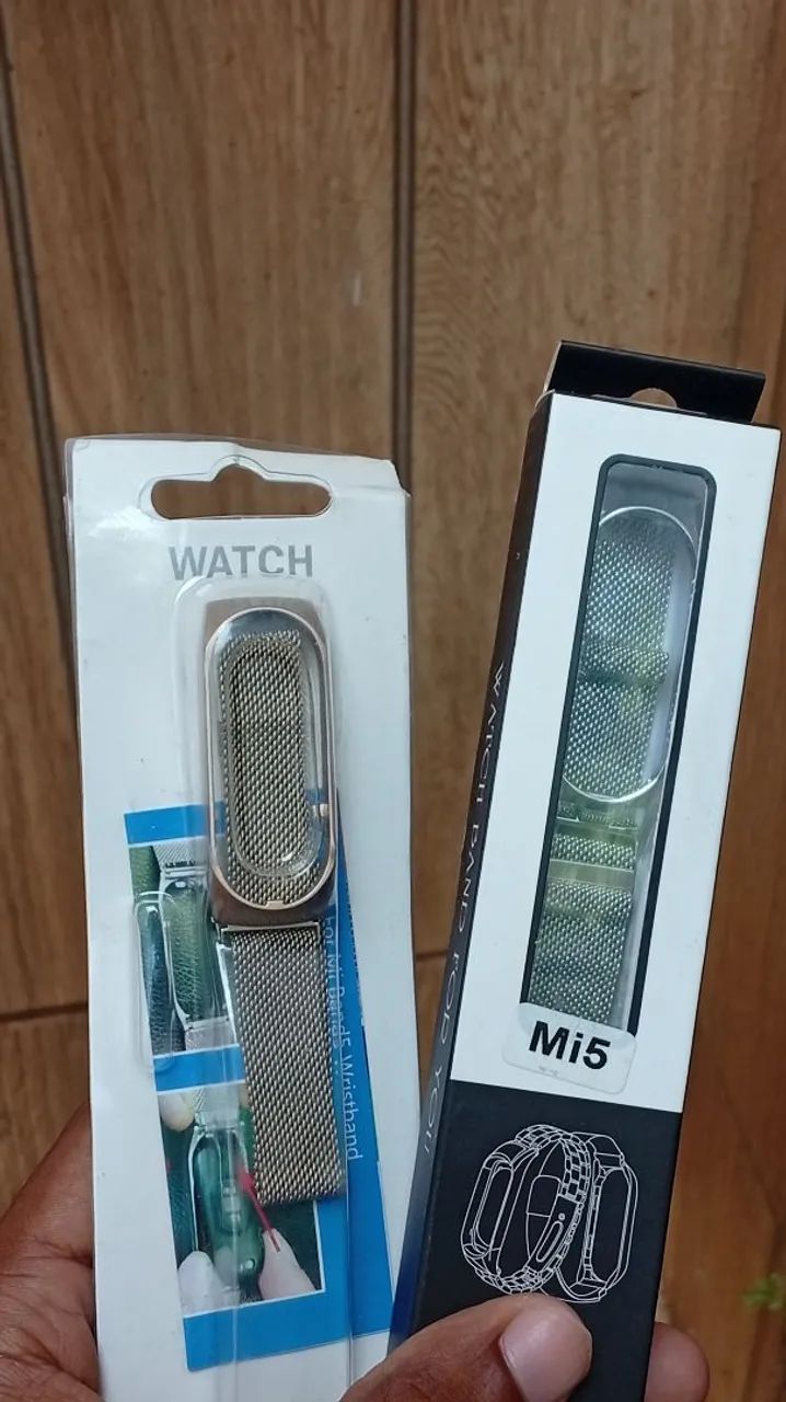 2  PULSEIRAS RELÓGIO MI5