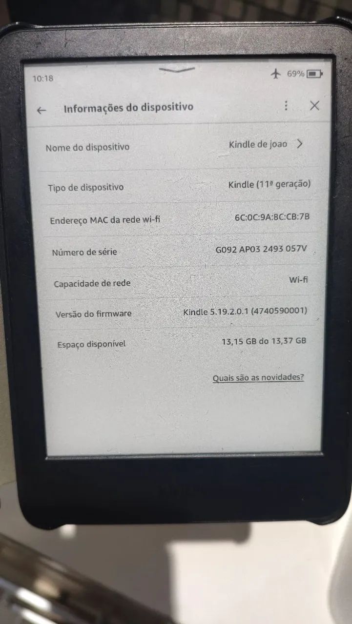 KINDLE 11° GERAÇÃO  - Foto 3