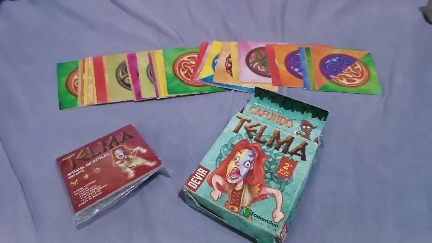 Jogo de cartas TELMA, Completo e com manual! EDIÇÃO CLASSICA!!