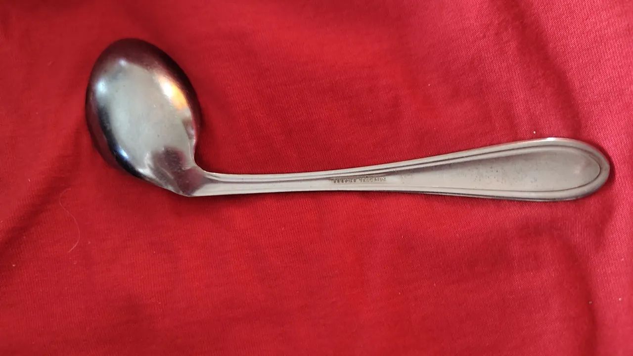 Colher de papinha Eberle 1205 inox anos 60/70 - Foto 3