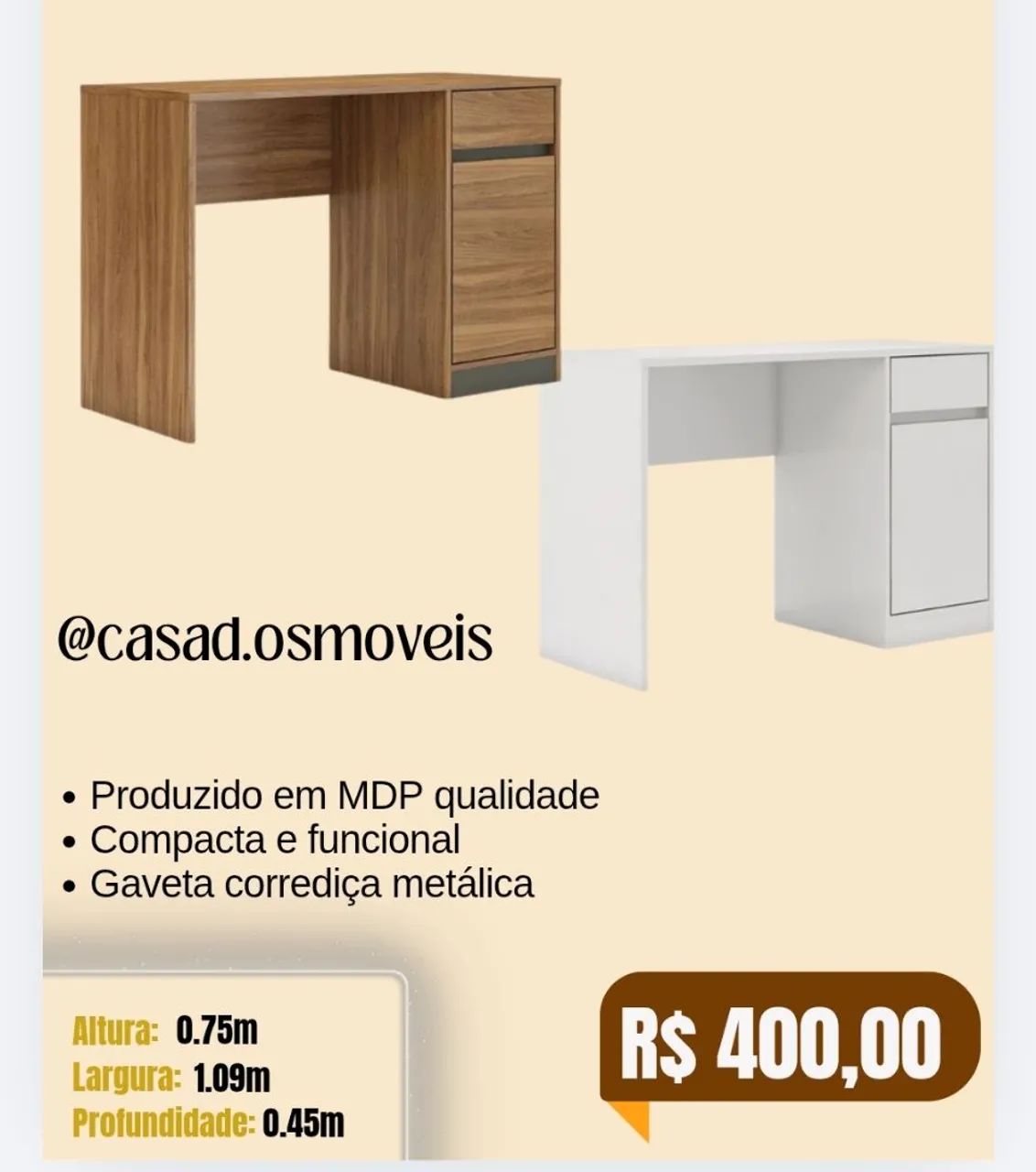Escrivaninha Modena 