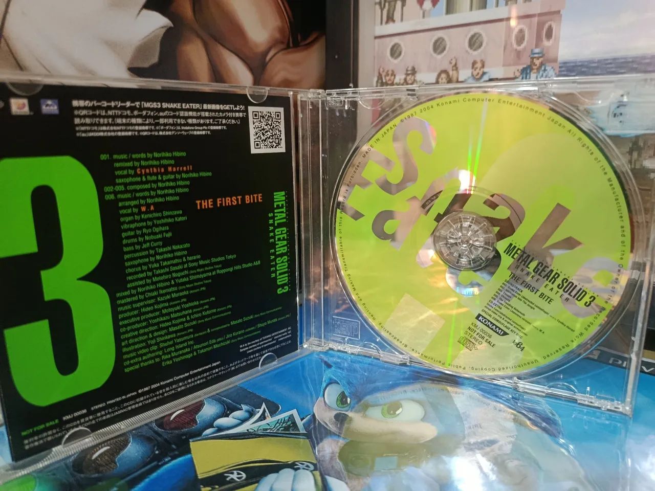Metal Gear Solid 3 - The First Bite/CD promocional japonês