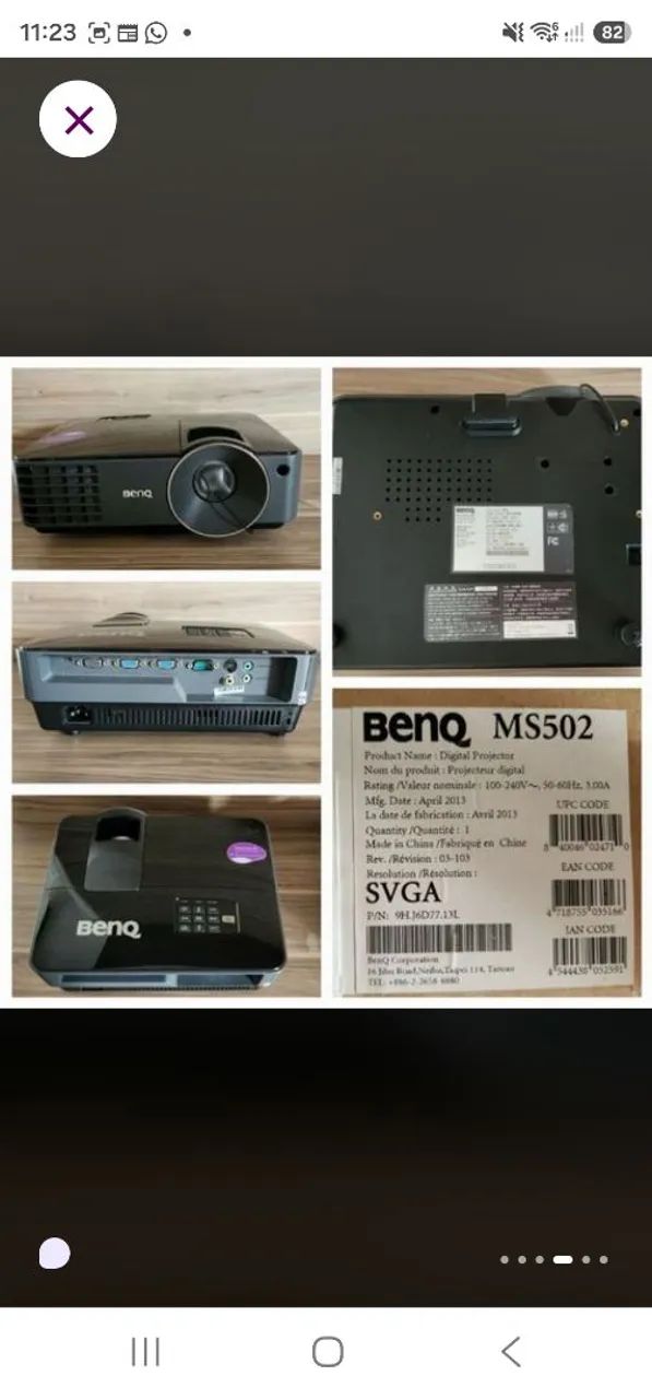 Data-show Benq MS502 - Foto 4