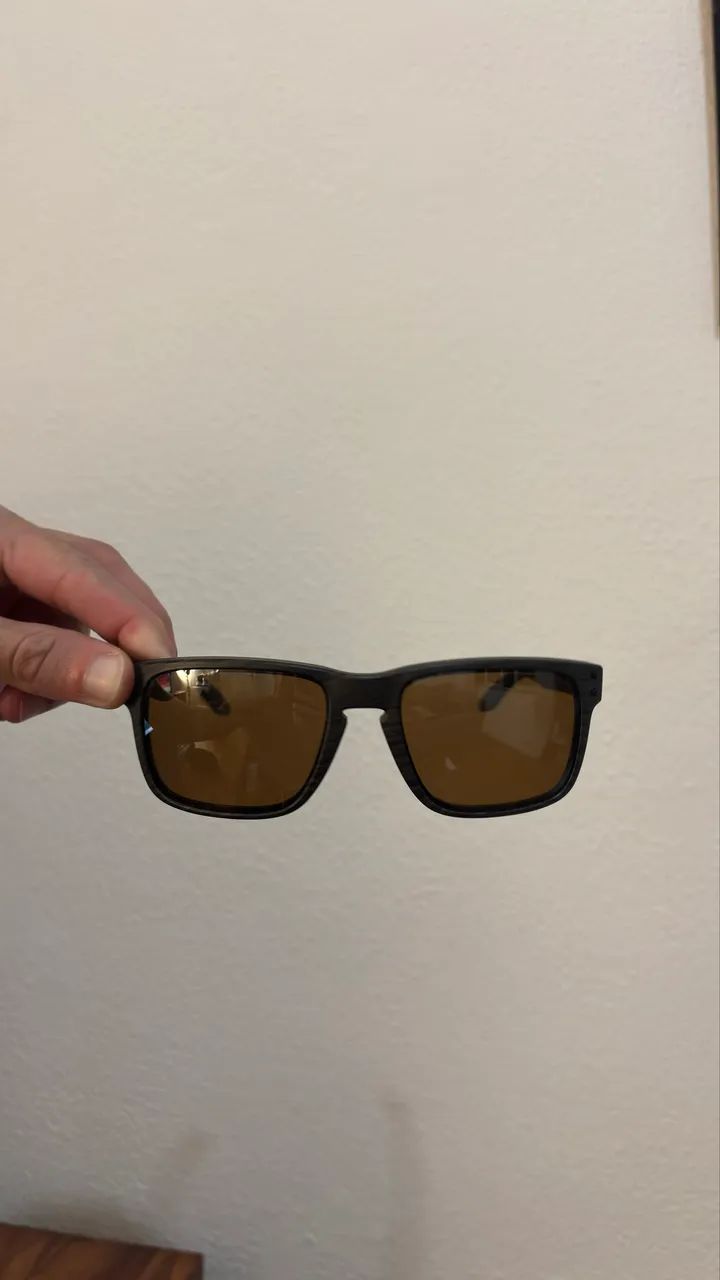 Óculos Oakley Holbrook Woodgrain   - Foto 4