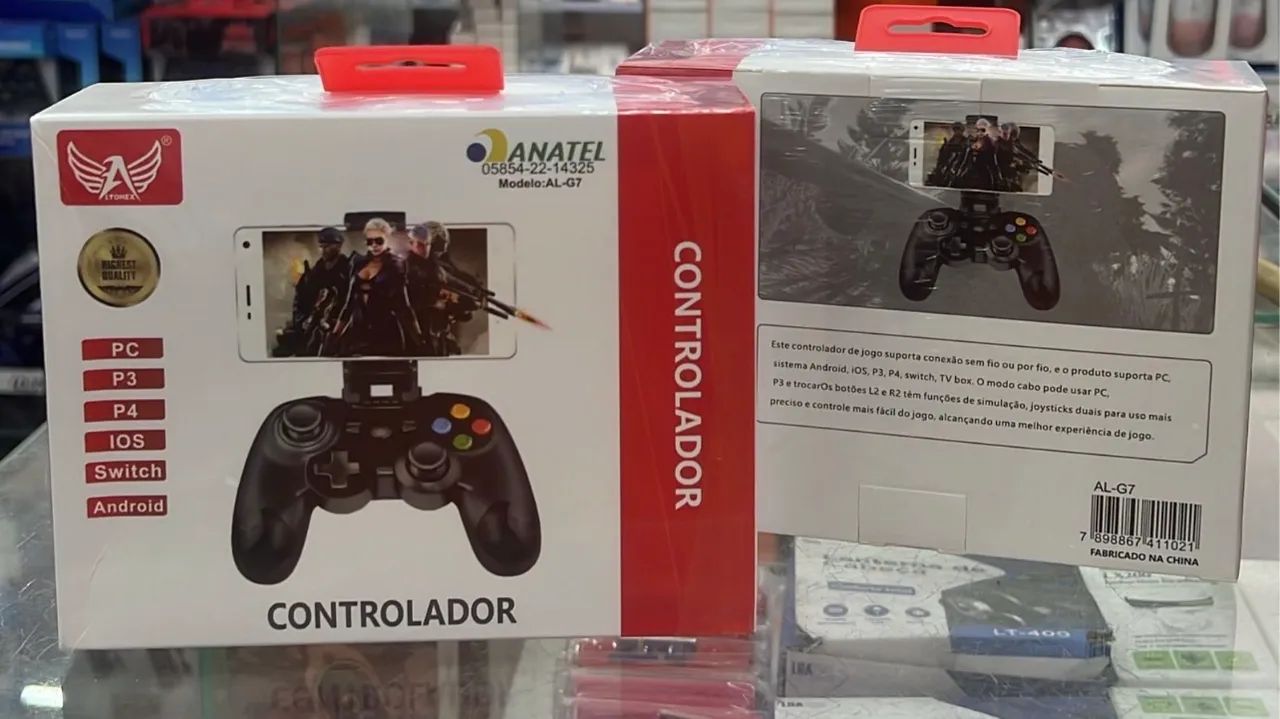 Controle Bluetooth 