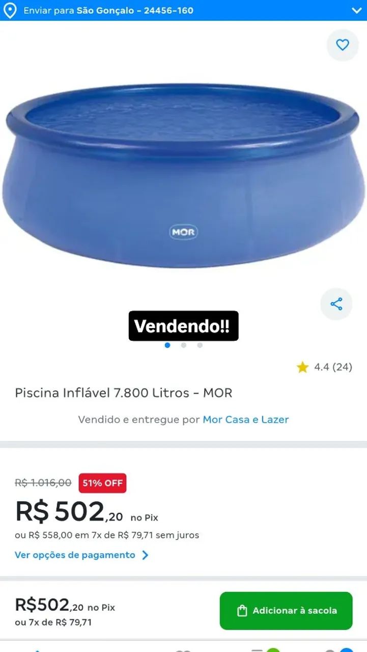 Piscina redonda 7.800l - Foto 2