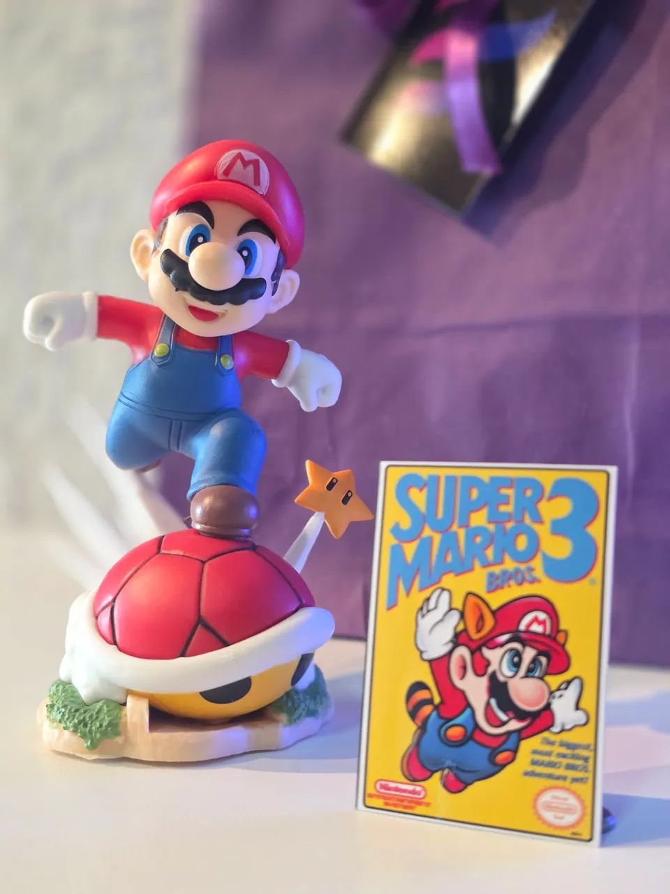 Super Mário kit colecionável 