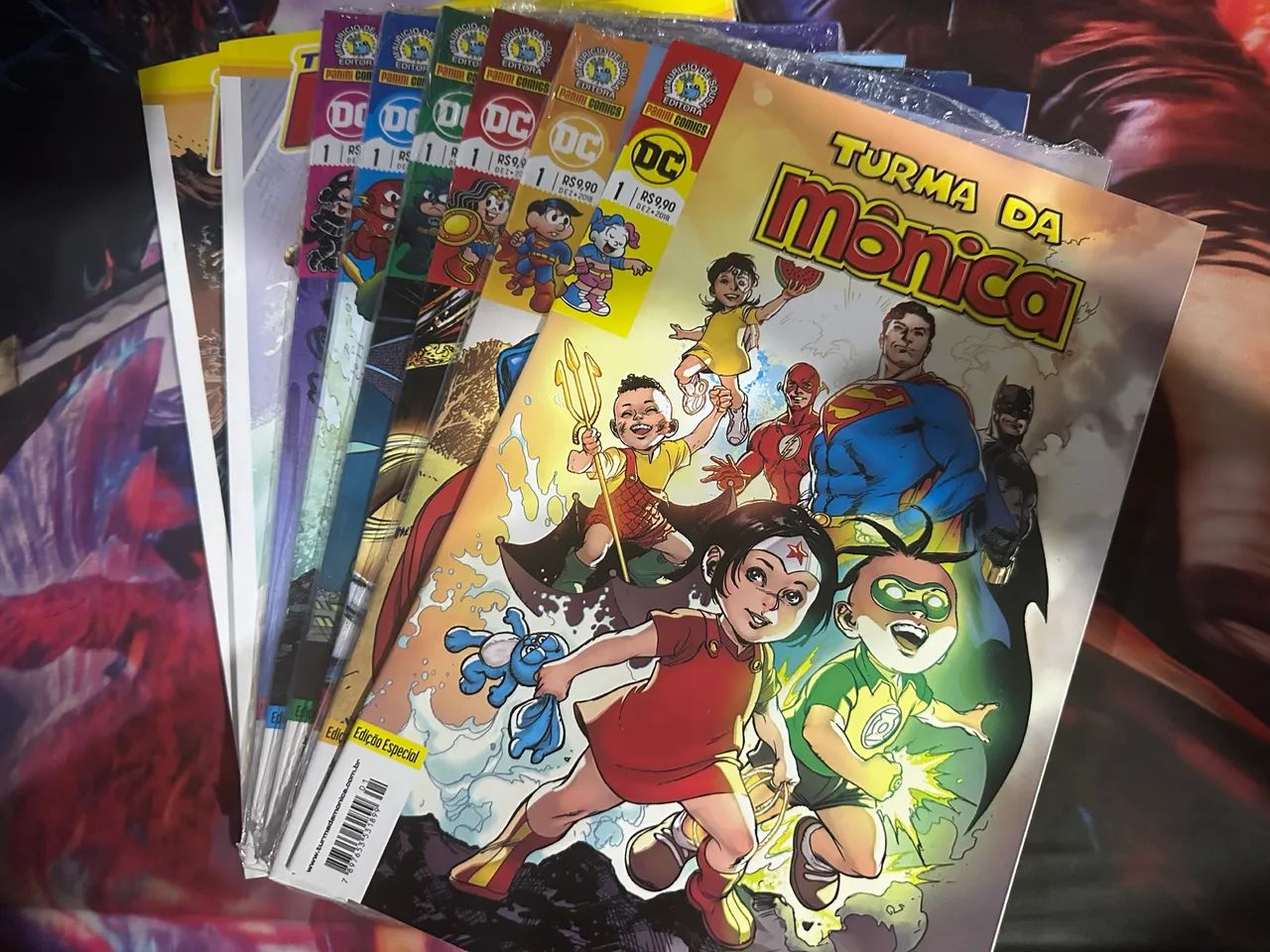 Grande Encontro Turma da Mônica e Liga da Justiça - CDs, DVDs etc