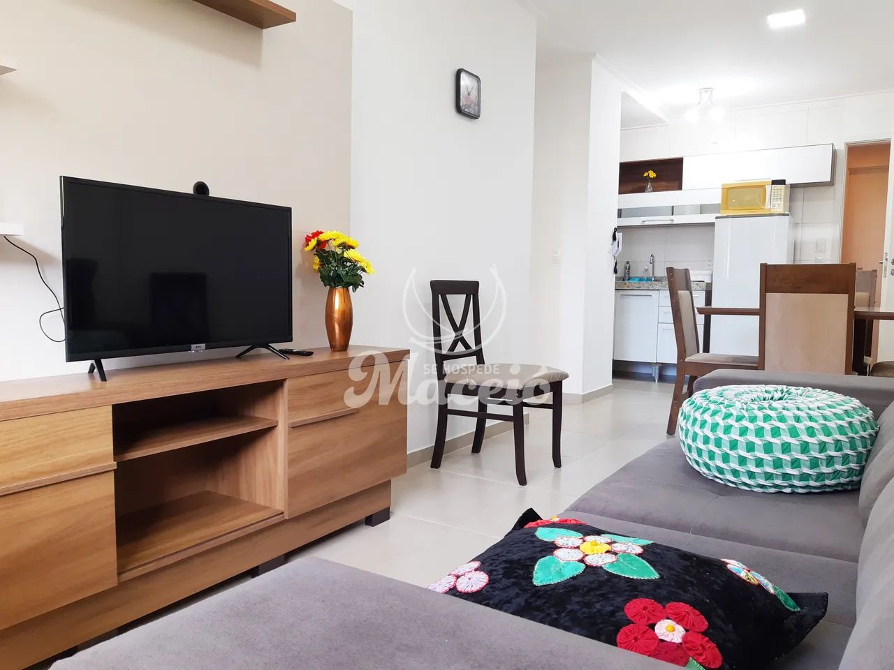 Quarto e sala para alugar na Ponta Verde - Foto 3