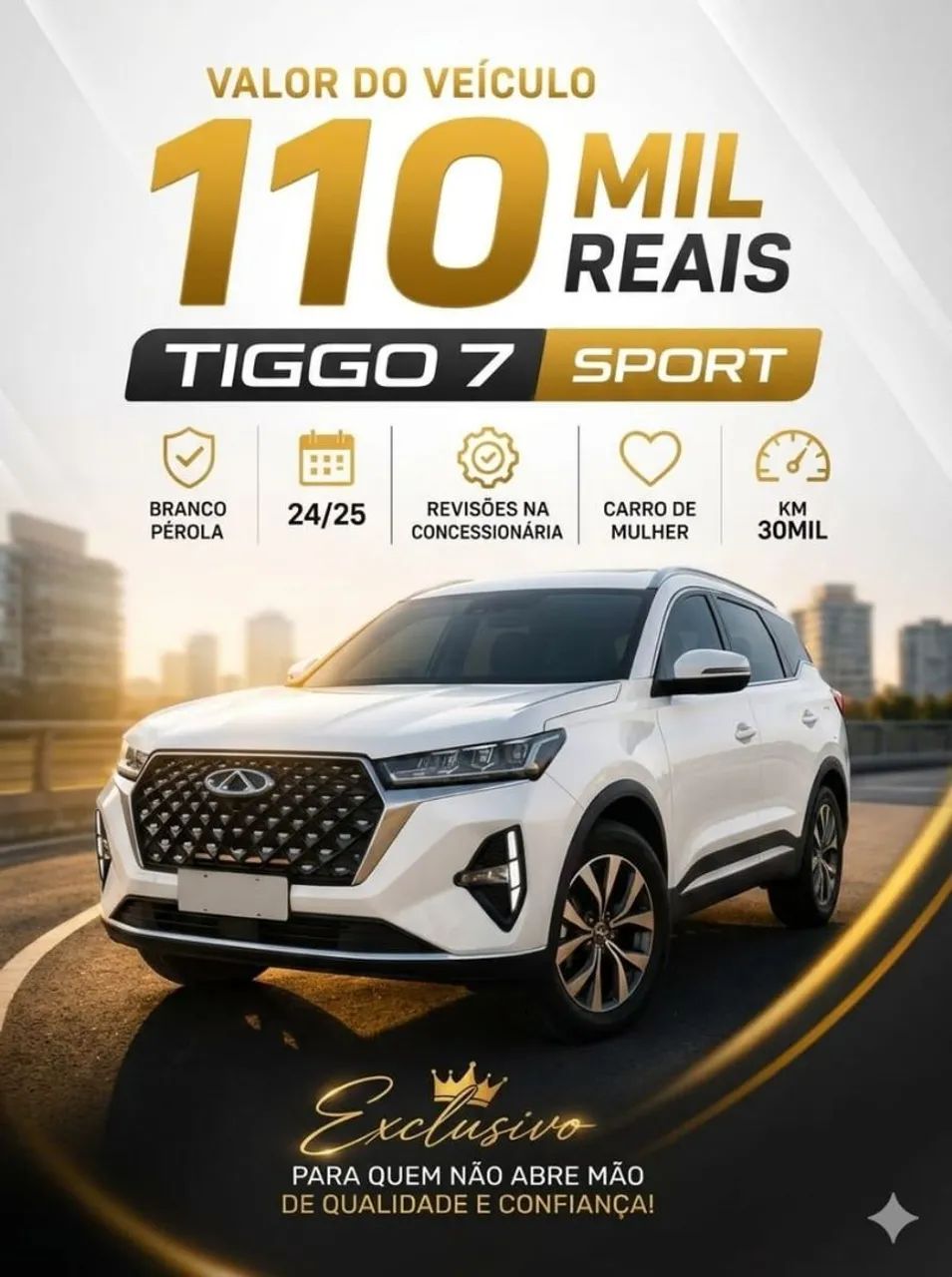 Caoa Chery Tiggo Tiggo 7 SPORT 1.5 Turbo Flex 16V Aut. 2025
