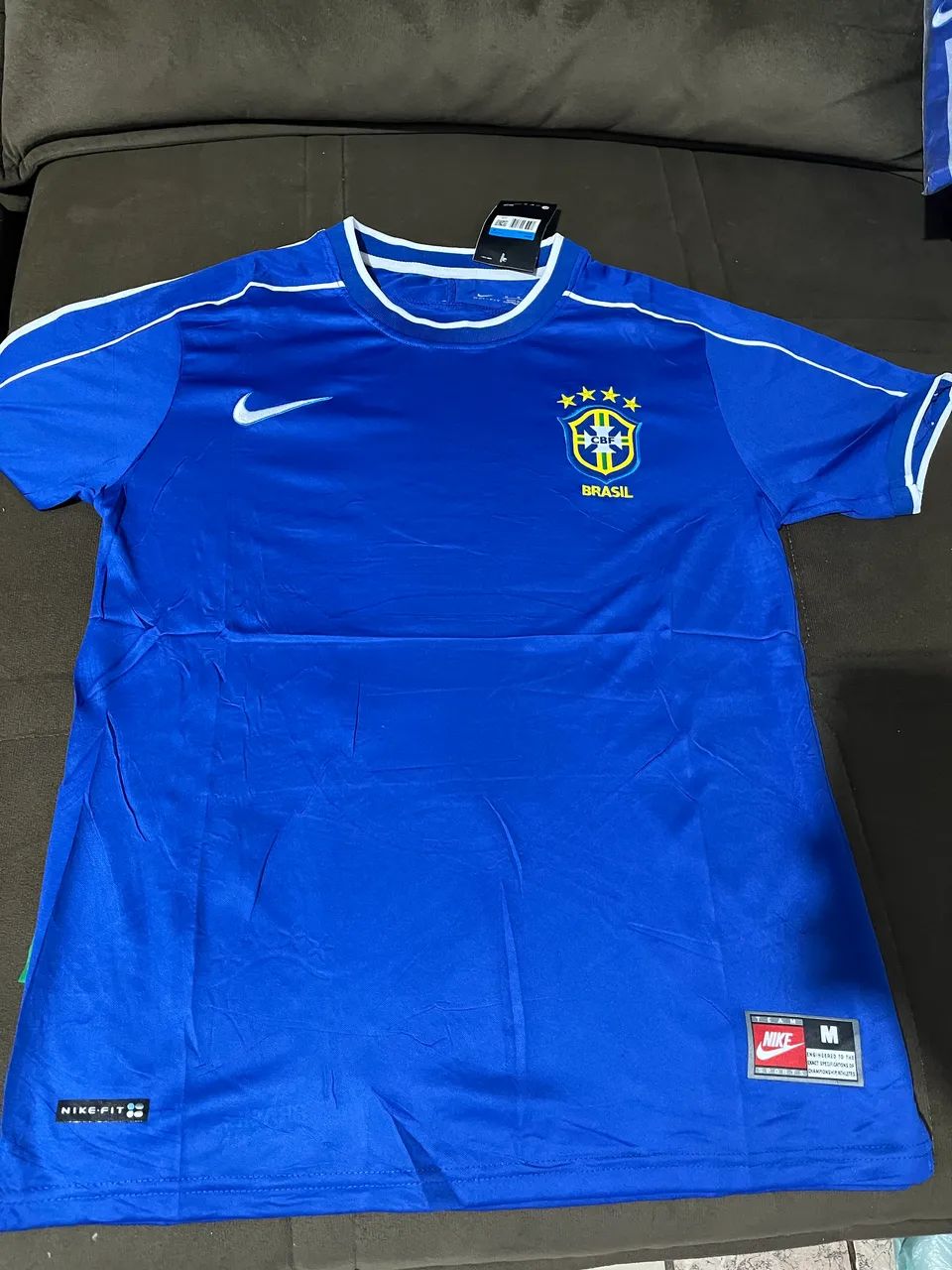 Camisa Brasil retro 98 