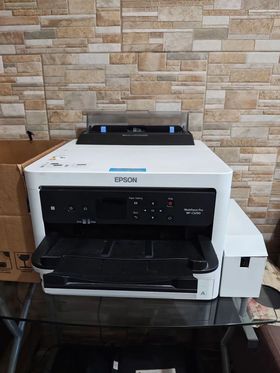 Epson workforce pro wf c5290/ muito bem conservada, sou segundo dono, com bulk ink.