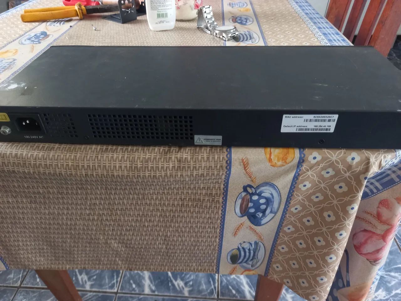 Vendo esse switch 26 portas 2 giga bits da 3com e 1 hp 24 e controlador - Foto 5